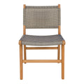 Scaun de gradina Darien Boho, Natural, 52x62x86 cm, perspectiva suplimentara