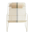 Scaun de gradina Fasty, Alb, 65x83x86 cm, perspectiva suplimentara