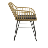 Scaun de gradina Naoki, Maro, 58x64x81 cm