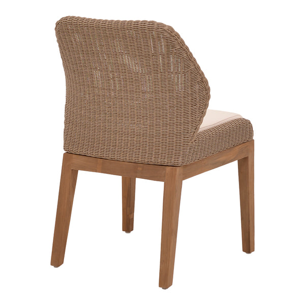 Scaun de gradina Swinton Boho, Natural, 53x63x86 cm