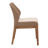 Scaun de gradina Swinton Boho, Natural, 53x63x86 cm
