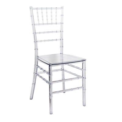 Scaun de gradina Tiffany transparent PC 38x46x88 cm