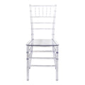 Scaun de gradina Tiffany transparent PC, Multicolor, 38x46x88 cm, perspectiva suplimentara