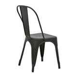 Scaun de gradina Utopia, Negru, 44x44x85 cm - Negru