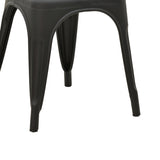 Scaun de gradina Utopia, Negru, 44x44x85 cm - Negru