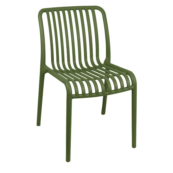 Scaun de gradina Zoi, verde inchis, 42x58x79 cm