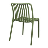 Scaun de gradina Zoi, verde inchis, 42x58x79 cm, imagine suplimentara