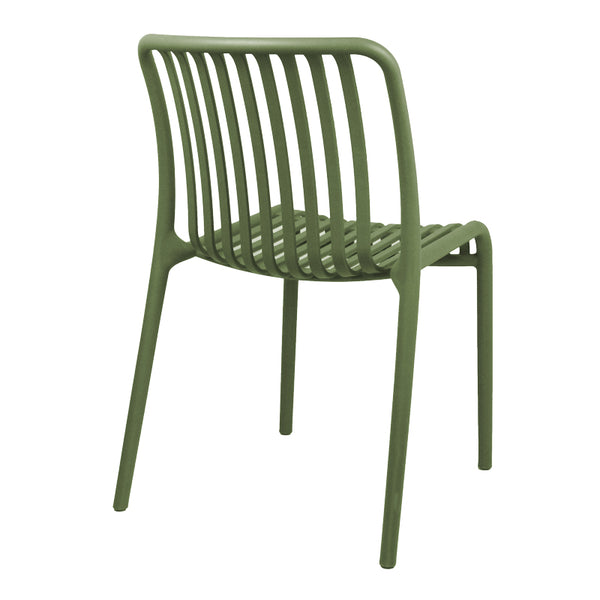 Scaun de gradina Zoi, verde inchis, 42x58x79 cm