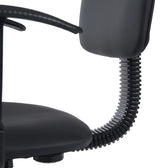 Scaun de receptie Icina I cu role, neagra, 58x54x102-123 cm, foto produs 7