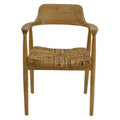 Scaun Denverone lemn de tec, Natura, Natur, 57x54x79 cm, foto produs
