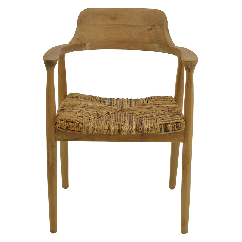 Scaun Denverone lemn de tec, Natura, Natur, 57x54x79 cm, foto produs