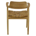 Scaun Denverone lemn de tec, Natura, Natur, 57x54x79 cm, foto produs 6