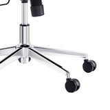 Scaun director birou Aish stofa plasa, neagra, 64x66x130 cm
