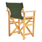 Scaun director Kompa din lemn de fag masiv, Natural - Îmbraca Verdee Nexus, verde inchis, 54x57 cm, imagine suplimentara