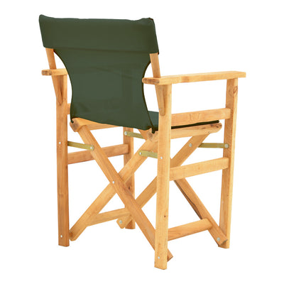 Scaun director Kompa din lemn de fag masiv, Natural - Îmbraca Verdee Nexus, verde inchis, 54x57 cm, imagine suplimentara