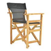 Scaun directorial Kompa din lemn de fag masiv, Natural - Tesatura neagra inchis Nexus, 54x57 cm, imagine suplimentara