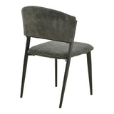 Scaun Dolez, Stofa, 49x59x82 cm - Antracit