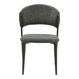 Scaun Dolez, Stofa, 49x59x82 cm - Antracit