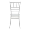 Scaun elegant Tiffany by, Alb Imaculat, Polipropilenă, 38x46x87 cm, foto produs 6