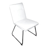 Scaun Essential bej cu tapiterie neagra, 54x59x89 cm