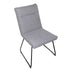 Scaun Essential Gri, Negre, 54x59x89 cm