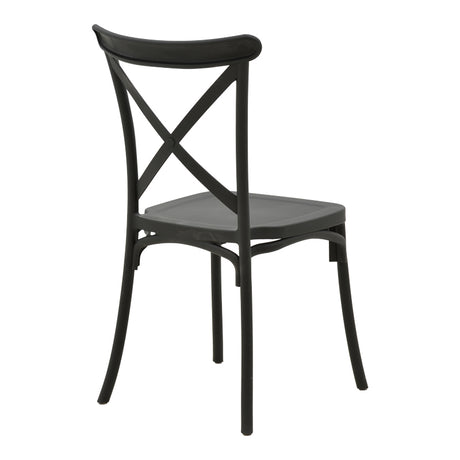 Scaun exterior Crossie, 43x53x88 cm