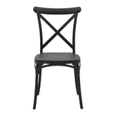 Scaun exterior Crossie, Negru, 43x53x88 cm, imagine produs 4