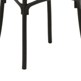 Scaun exterior Crossie, 43x53x88 cm - Scaun exterior Crossie, Negru, 43x53x88 cm, imagine produs 7