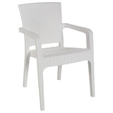 Scaun exterior Halcyon, 59x58x86 cm - Alb