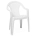 Scaun exterior Headway Alb, 56x42x78 cm