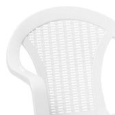 Scaun exterior Headway, Alb, 56x42x78 cm, imagine suplimentara