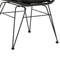 Scaun exterior Naoki, Negru, 55x58x79 cm, foto produs 11