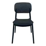 Scaun exterior Regande, 42x50x82 cm - Scaun exterior Regande, Negru, 42x50x82 cm, imagine produs 4