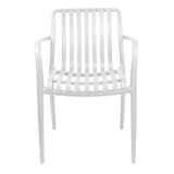Scaun exterior Zoi, Diverse culori, 58x54x80 cm - Alb