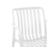 Scaun exterior Zoi, Diverse culori, 58x54x80 cm - Alb