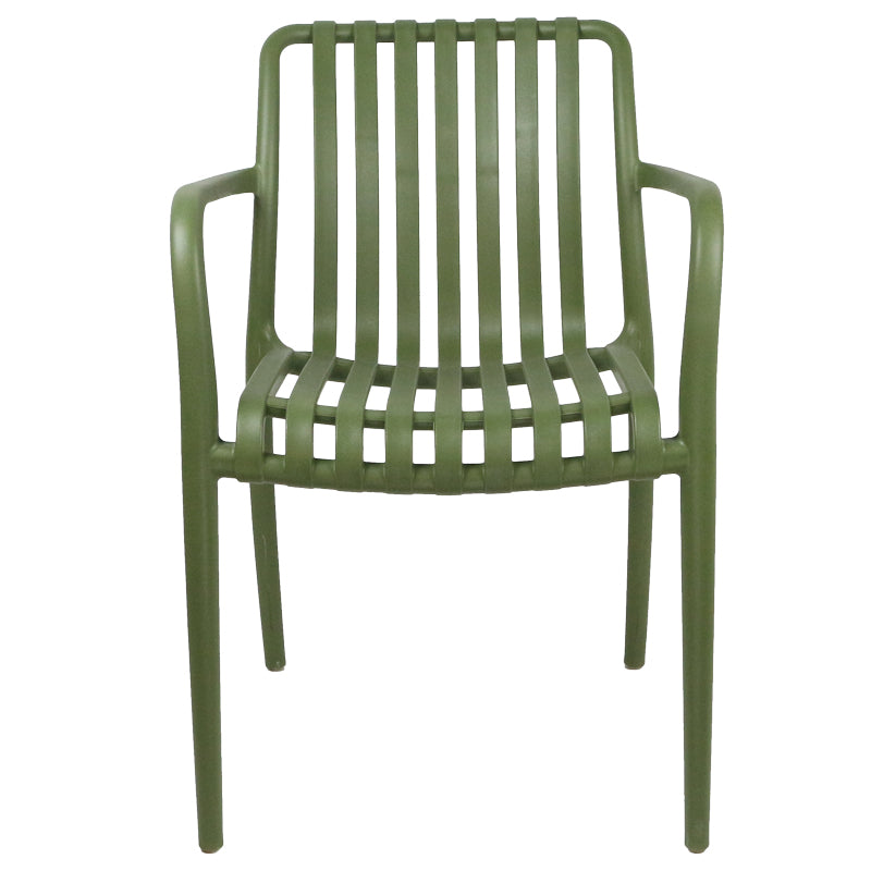 Scaun exterior Zoi, Diverse culori, 58x54x80 cm - Verde