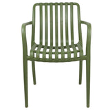 Scaun exterior Zoi, Diverse culori, 58x54x80 cm - Verde
