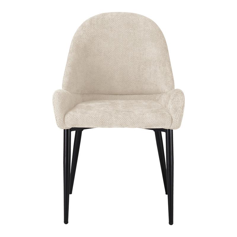 Scaun Finda, Placaj, 59x54x87 cm - Alb