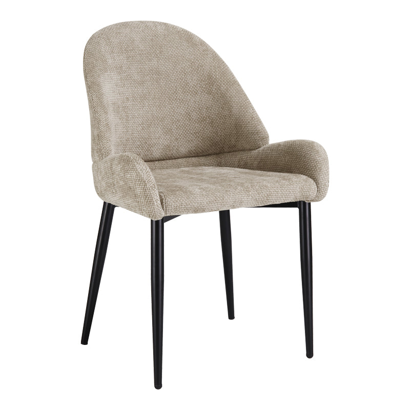 Scaun Finda, Placaj, 59x54x87 cm - Bej