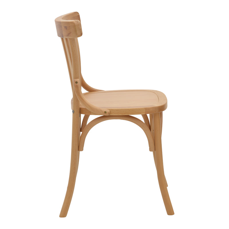 Scaun Flisbie lemn Natural de fag, 46x48x86 cm, foto produs 6