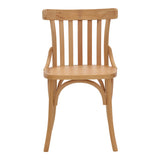 Scaun Flisbie lemn Natural de fag, 46x48x86 cm