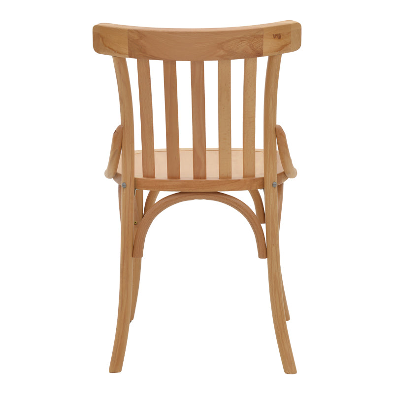 Scaun Flisbie lemn Natural de fag, 46x48x86 cm