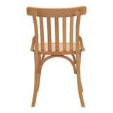 Scaun Flisbie lemn Natural de fag, 46x48x86 cm