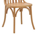 Scaun Flisbie lemn Natural de fag, 46x48x86 cm, foto produs 11