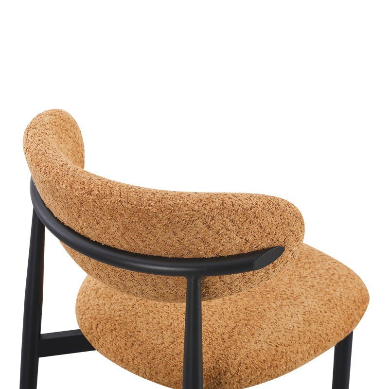 Scaun Folegio, stofa si metal, 50x57x79 cm - Bej