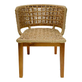 Scaun fotoliu de gradina Milou Boho, Natural, 59x65x73 cm, perspectiva suplimentara