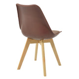 Scaun Gaston, Alb, 54x49x83 cm