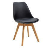 Scaun Gaston, Alb, 54x49x83 cm
