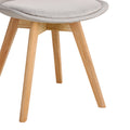 Scaun Gaston bej lemn, Natural, 56x43x84 cm, foto produs 6