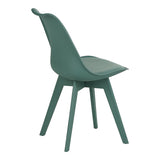 Scaun gaston I, Verde, 48x53x81 cm - Verde